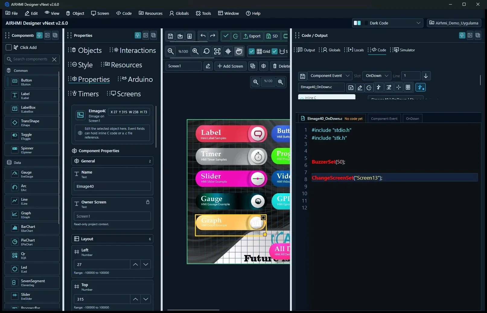 AIRHMI Designer 2.9.5 ekran görüntüsü