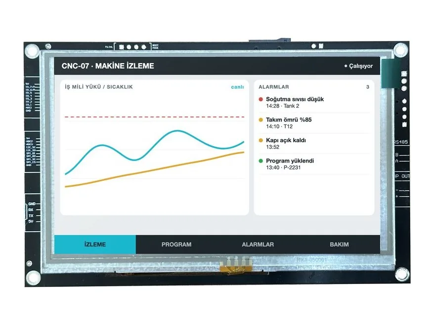 AirHMI 5" Rezistif Industry – görsel 5