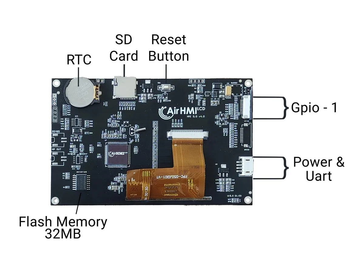 AirHMI 7" Rezistif Advanced – görsel 3