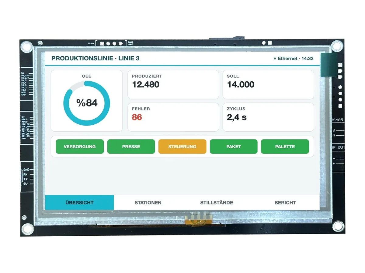 AirHMI 10,1" Resistiv Industry