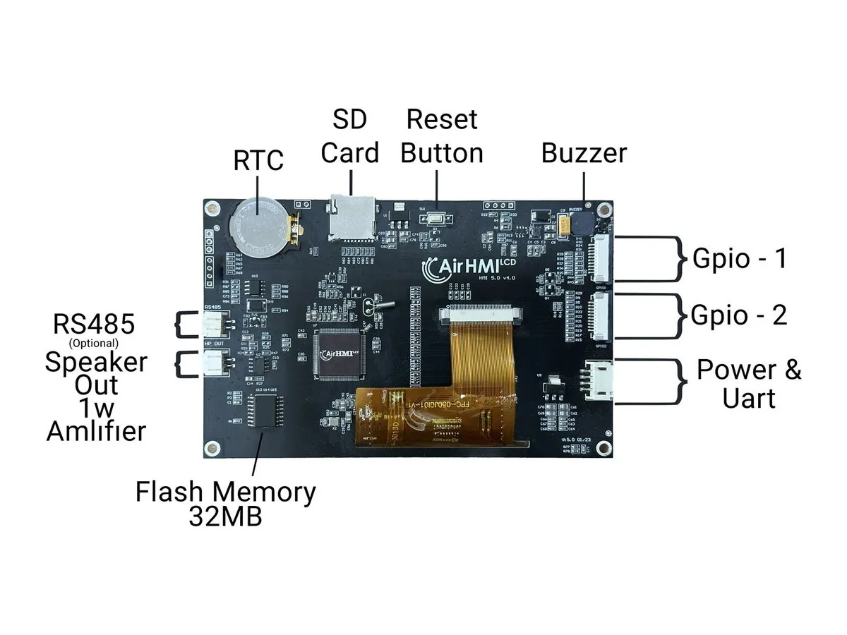 AirHMI 7" Resistiv Industry – Bild 3